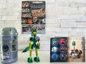 Bionicle Toa Mata Set of 6: 8531 - 8536 w/Canisters, Manuals & Posters.Complete.