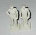 Marx 1950s Hard Plastic 60MM Gen. Eisenhower and Gen. Gruenther