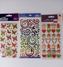 LOT of - EK Success Brands - Sticko Themed Stickers - Various Designs - NEW