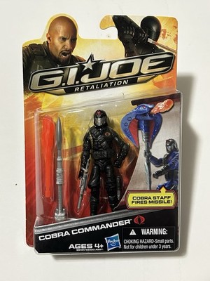 G.I. Joe Retaliation Cobra Commander 2011 Black Variant