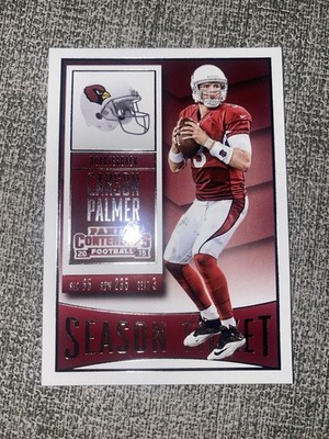 2015 Panini Contenders Season Ticket Card #13 Carson Palmer Arizona Cardinals