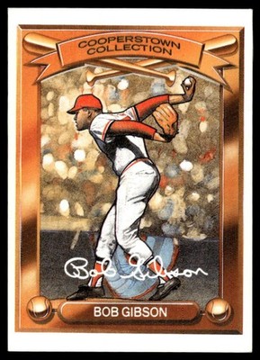 1989 Kahn's Cooperstown Bob Gibson St. Louis Cardinals