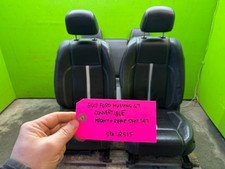 2011 Ford Mustang Gt Convertible Front Rear Black Leather Seats 10 11 12 13 14 2011 Ford Mustang Gt Convertible Front Rear Black Leather Seats 10 11 12 13 14