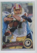 2011 Topps Chrome Refractor Chris Cooley #176 0o9
