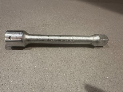Billings Vitalloy 8'' Chrome Extension 3/4'' Drive H138 USA Vintage