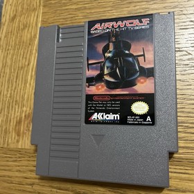 Airwolf Based On The Hit Tv Series Nintendo NES Boxed With Manual (PAL)