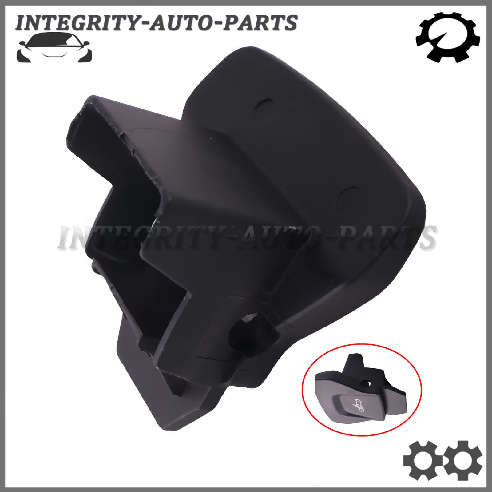 New Black Right Side Door Control Switch Button for McLaren 570S 600LT 13M0434CP