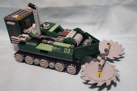 LEGO Indiana Jones 7626 Jungle Cutter complete with Minifigures & Instructions