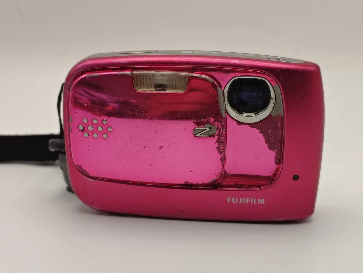 Fujifilm FinePix Z30 10.0MP Digital Camera Pink Tested & Working