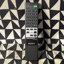 Sony Radio Cassette Remote Control RMT-C550 Black Tested Works
