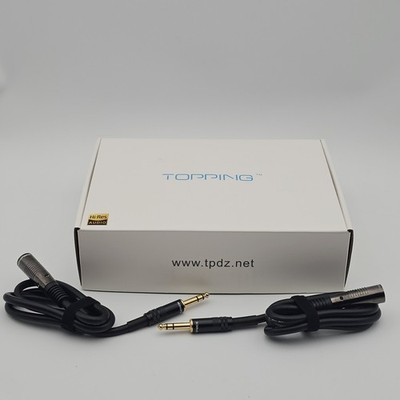 TOPPING E50 DAC   With Xlr Cables   USB/Coax/Optical   XLR/RCA   iFi iPower   Ex