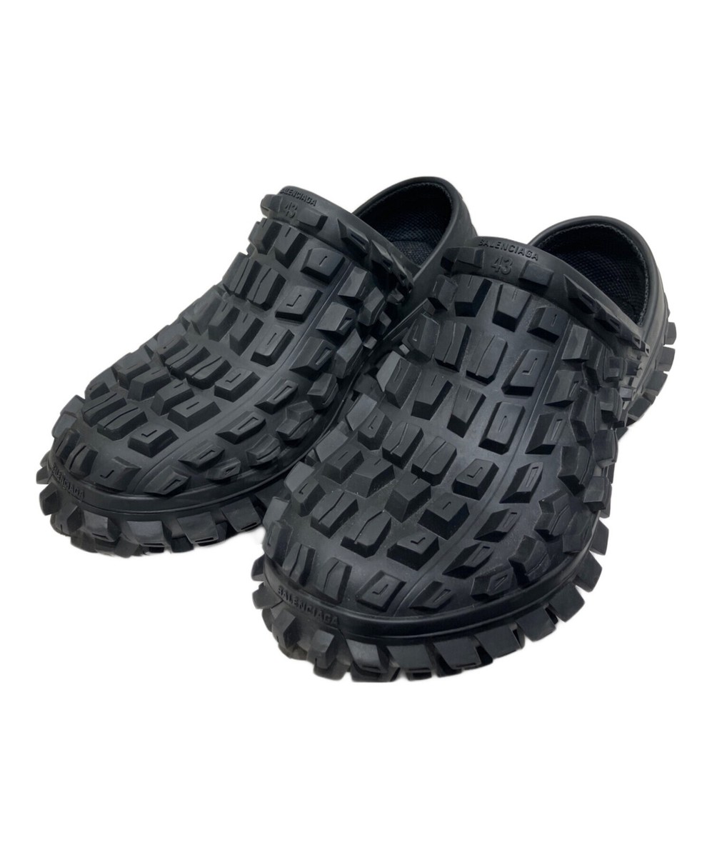 BALENCIAGA DEFENDER CLOG / Sandals / Black / Size: 43 | eBay