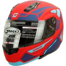 GMax Red/Blue MD-04 Sector Modular Helmet M1043996