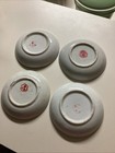 4 Chinese Antique Famille Rose Multicolored Porcelain Plates, 4 3/8” — photo 8