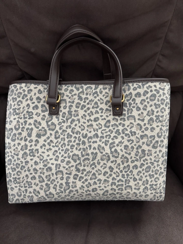 NUEVO Bolso de Mano Betsey Johnson Leopardo Foto 2 de 3