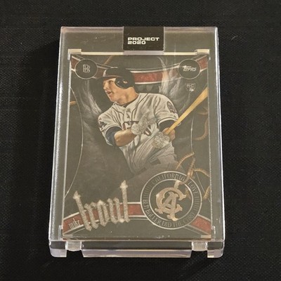 Mike Trout RC 2020 Topps Project By Ben Baller #51 Angels 2011 Update
