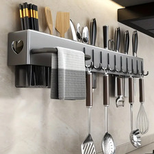 Kitchen Organizer Shelf Wall-mounted Knife St...