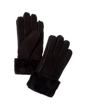 Surell Accessories Shearling Gloves Women's