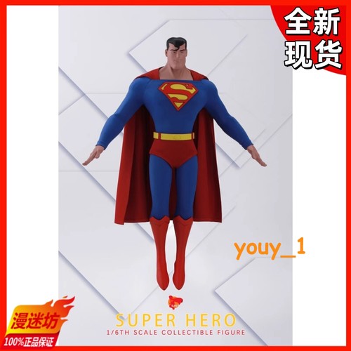 1/6 S-HERO SH004/SH005 Superman Super Hero 12" Collectible Male Action Figure - Picture 13 of 19