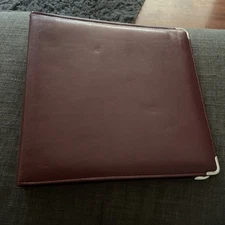 Memories Forever Memory Album 12.5 X 11.5 X 3.5 Burgundy D Ring Binder