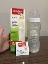 Playtex Baby Nurser Drop Ins Liners 8-10 Oz Bottle with 5 Disposable Liners NEW
