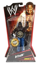 WWE R-TRUTH 1 OF 1000 SIGNED CHASE GOLD BELT SERIES 5 WITH JSA COA VERY RARE