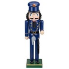Northlight 14" Decorative Wooden Christmas Nutcracker Police Officer