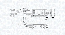 Ladeluftkühler für OPEL ZAFIRA A-ASTRA G 1302114 MAGNETI MARELLI ORIGINAL
