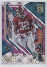 2021 Panini Donruss Elite Rookies Variations Purple 61/99 Dylan Moses #194 06nx