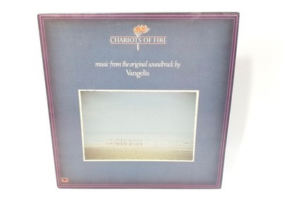 CHARIOTS OF FIRE Movie Soundtrack by VANGELIS - 1981 Polydor LP - Excellent