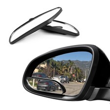2 Pcs Car Rearview Blind Spot Mirror Rectangular Reversing Parking Mirror
