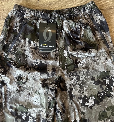 New Cabela’s Instinct Packable Rain Pants Gore-Tex VSX Waterproof Camo Medium - Picture 6 of 10