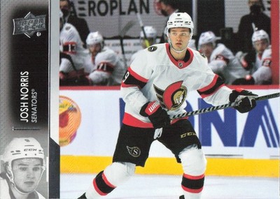 2021-22 Upper Deck Josh Norris #129 - NM Card Ottawa Senators