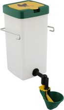 Rural365 Automatic Chicken Waterer System 1L Green Poultry Watering Cup