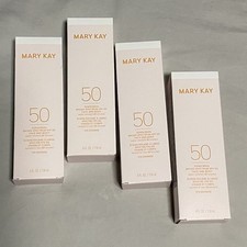 NEW MARY KAY Sunscreen Broad Spectrum SPF 50 Face/Body EXPIRES 03/2027 Lot of 4