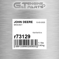 R73129 BRACKET fits JOHN DEERE (Surplus Open Box)