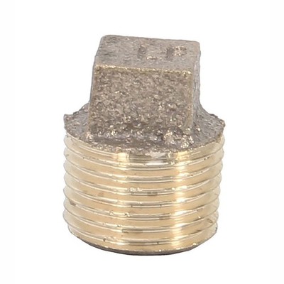 PPG 83169NL for PlumbMaster 1/8 Mip Brass Square Head Plug