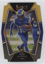 2021 Panini Select Premier Level Black & Gold Prizm Die-Cut Tutu Atwell #161 uk2