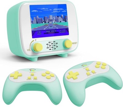 Retro Handheld Konsole 300 Spiele 2,8 Zoll LCD Mini Spielkonsole