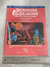 Sealed TSR 1983 D&D Dungeons and Dragons Expert Set Temple of Death 9069 X5
