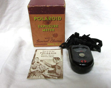 Vintage Polaroid Camera Exposure Meter Model PR-22 by General Electric Bakelite