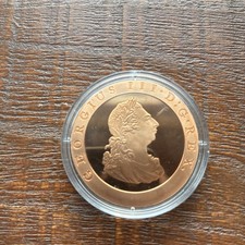 Cartwheel penny , 1797 restrike copy soho.