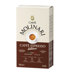 Molinari Intenso Ground Coffee (1 Pack of 250g) 32.36 per kilo