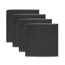 4 Pcs 6" x 6" x 0.39" 40ppi Fan Replacement Filters Polyurethane Sponge Filter