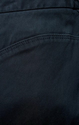 Theory Twill Kick Flare Pants Textured Two Pockets Stretch Black 24.5x28” sz 00 - Picture 7 of 16