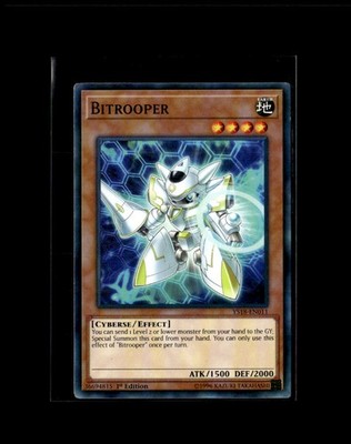 Yu-Gi-Oh! Starter Deck: Link Strike Bitrooper Common  YS18-EN011 NM/MT