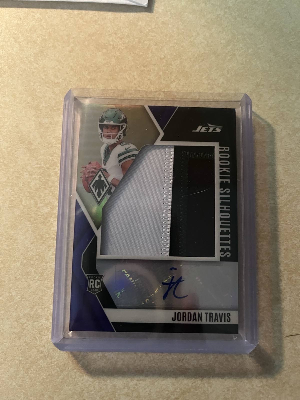 Jordan Travis Panini Phoenix Rookie Silhouettes Autographs Relic #RSJTS Base