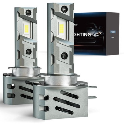 FRANXI H11B Bulbs, 60W Super Bright Fog Lights, 6000K Cool White, 1:1 Design