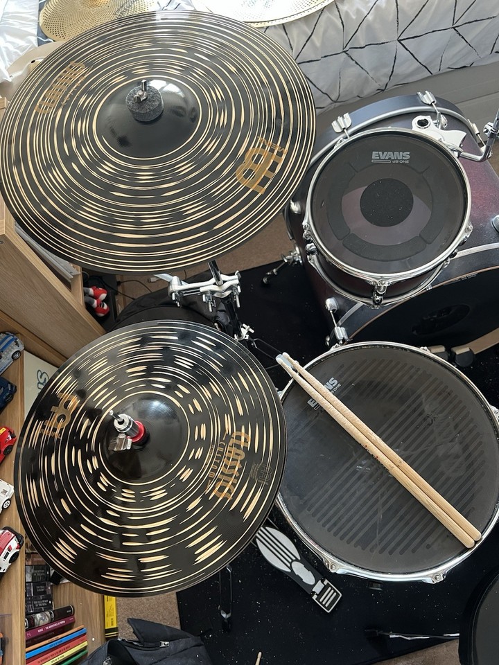 Meinl Classics Custom Dark Cymbal Pack (14 Hats 16 Crash 18 Crash 20 ...