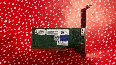 Intel PRO/1000 GT Desktop Adapter   PWLA8391GTBLK   PCI Gigabit NIC   Used